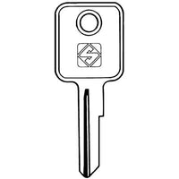 CHIAVE AUTO BRIGGS&STRATTON BA2 SILCA - ACCIAIO NICHELATO- 5 pezzi