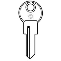 CHIAVE AUTO BOSS BOS1 SILCA - ACCIAIO NICHELATO- 5 pezzi