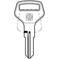 CHIAVE AUTO CASH BOX CAX1R SILCA - ACCIAIO NICHELATO- 10 pezzi