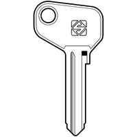 CHIAVE AUTO ALFA ROMEO AUTOBIANCHI FAB2 SILCA - ACCIAIO NICHELATO- 10 pezzi