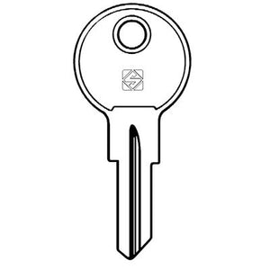 CHIAVE AUTO HUDSON BRIGGS&STRATTON HD1 SILCA - ACCIAIO NICHELATO- 10 pezzi