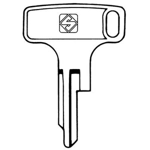 CHIAVE AUTO HONDA HON5R SILCA - ACCIAIO NICHELATO- 5 pezzi