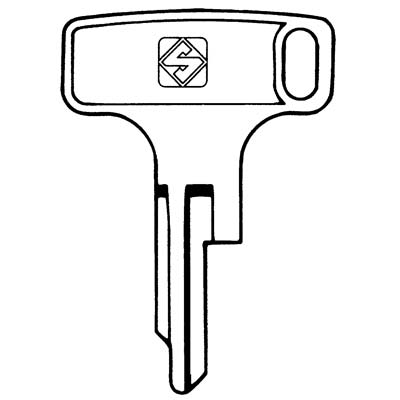 CHIAVE AUTO HONDA HON5R SILCA - ACCIAIO NICHELATO- 5 pezzi