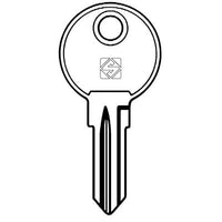 CHIAVE AUTO LAS KIFERM KI8 SILCA - ACCIAIO NICHELATO- 5 pezzi