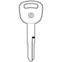 CHIAVE AUTO KYMCO KYM2 SILCA - ACCIAIO NICHELATO- 5 pezzi