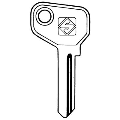 CHIAVE AUTO FIAT IVECO ML1 SILCA - ACCIAIO NICHELATO- 5 pezzi