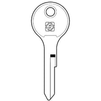 CHIAVE AUTO BMW NE31 SILCA - ACCIAIO NICHELATO- 5 pezzi