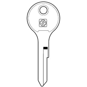 CHIAVE AUTO BMW NE31 SILCA - ACCIAIO NICHELATO- 5 pezzi