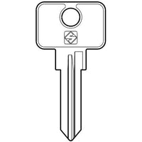 CHIAVE AUTO SISPA AUTOBLOCK SSA4R SILCA - ACCIAIO NICHELATO- 10 pezzi