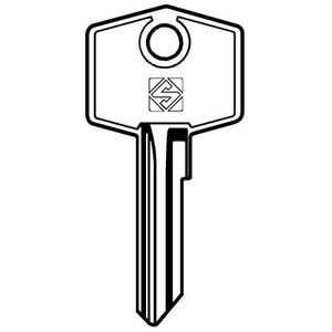 CHIAVE AUTO FORD INNOCENTI ROVER UNI11A SILCA - ACCIAIO NICHELATO- 5 pezzi