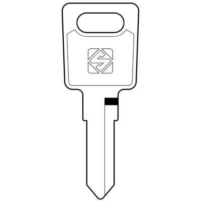 CHIAVE AUTO WANGGUAN WGU1 SILCA - ACCIAIO NICHELATO- 5 pezzi