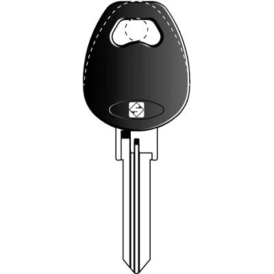 CHIAVE AUTO AXA AX1RP SILCA - ACCIAIO NICHELATO- 5 pezzi