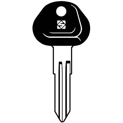 CHIAVE AUTO NISSAN SUBARU DAT12P SILCA - ACCIAIO NICHELATO- 5 pezzi