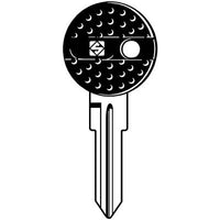 CHIAVE AUTO FIAT ALFA ROMEO GT17RCP SILCA - ACCIAIO NICHELATO- 5 pezzi