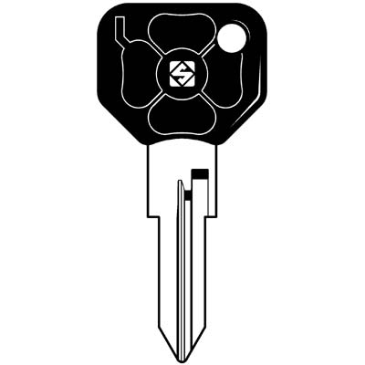 CHIAVE AUTO ALFA ROMEO GT16AP SILCA - ACCIAIO NICHELATO- 5 pezzi