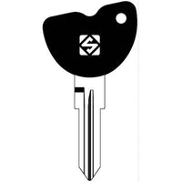 CHIAVE AUTO PIAGGIO GT20RDP SILCA - ACCIAIO NICHELATO- 5 pezzi