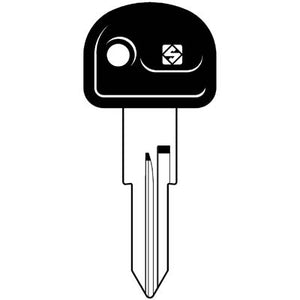 CHIAVE AUTO FIAT AUTOBIANCHI GT6RBP SILCA - ACCIAIO NICHELATO- 5 pezzi