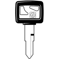 CHIAVE AUTO HONDA HON39P SILCA - ACCIAIO NICHELATO- 5 pezzi