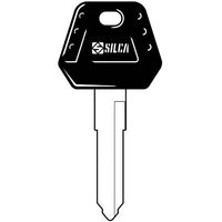 CHIAVE AUTO KAWASAKI KW14P SILCA - ACCIAIO NICHELATO- 5 pezzi