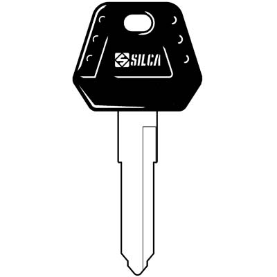 CHIAVE AUTO KAWASAKI KW14P SILCA - ACCIAIO NICHELATO- 5 pezzi