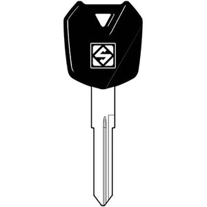 CHIAVE AUTO KAWASAKI KW18DP SILCA - ACCIAIO NICHELATO- 5 pezzi