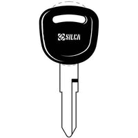 CHIAVE AUTO KYMCO KYM1P SILCA - ACCIAIO NICHELATO- 5 pezzi