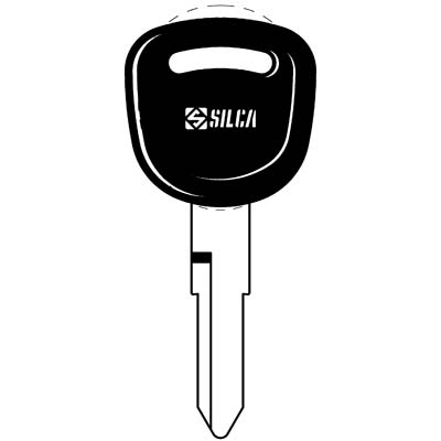 CHIAVE AUTO KYMCO KYM1RP SILCA - ACCIAIO NICHELATO- 5 pezzi