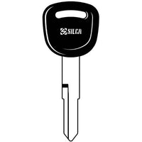 CHIAVE AUTO KYMCO KYM2RP SILCA - ACCIAIO NICHELATO- 5 pezzi