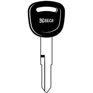 CHIAVE AUTO KYMCO KYM2RP SILCA - ACCIAIO NICHELATO- 5 pezzi