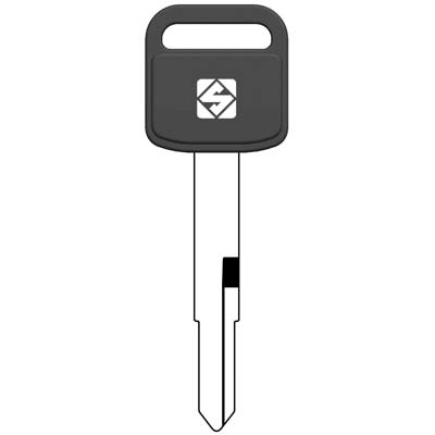 CHIAVE AUTO KYMCO KYM4AP SILCA - OTTONE NICHELATO- 5 pezzi