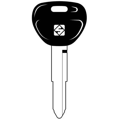 CHIAVE AUTO MITSUBISHI MIT15AP SILCA - ACCIAIO NICHELATO- 5 pezzi