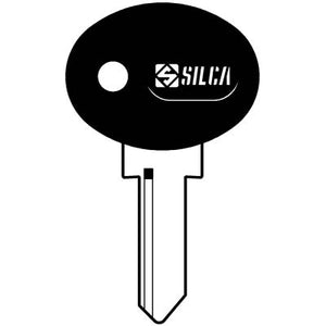 CHIAVE AUTO MOTO GUZZI PIAGGIO MM1RP SILCA - ACCIAIO NICHELATO- 5 pezzi