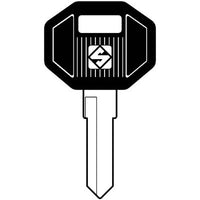 CHIAVE AUTO MERIT MRT1RP SILCA - ACCIAIO NICHELATO- 5 pezzi