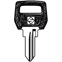 CHIAVE AUTO RENAULT NE42P SILCA - ACCIAIO NICHELATO- 5 pezzi