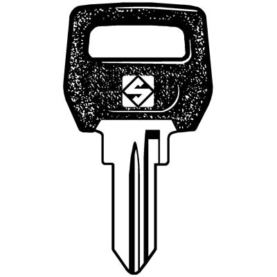 CHIAVE AUTO RENAULT NE42P SILCA - ACCIAIO NICHELATO- 5 pezzi