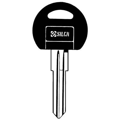 CHIAVE AUTO LAND ROVER NE38AP SILCA - ACCIAIO NICHELATO- 5 pezzi