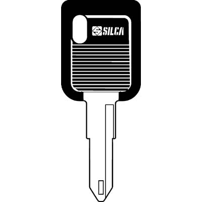 CHIAVE AUTO RENAULT CITROEN NE72DP SILCA - ACCIAIO NICHELATO- 5 pezzi