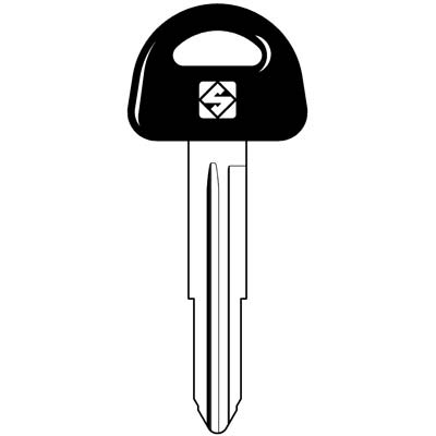 CHIAVE AUTO SUZUKI SZ12P SILCA - ACCIAIO NICHELATO- 5 pezzi