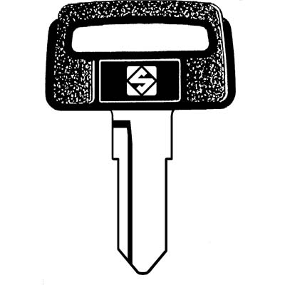 CHIAVE AUTO SUZUKI SZ4RP SILCA - ACCIAIO NICHELATO- 5 pezzi