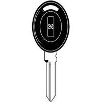 CHIAVE AUTO TATA TAT3RP  SILCA - OTTONE NICHELATO- 5 pezzi