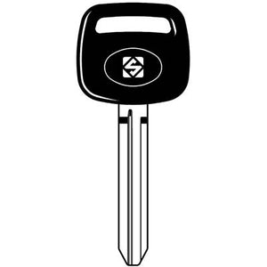 CHIAVE AUTO TOYOTA TOY43RP SILCA - OTTONE NICHELATO- 2 pezzi