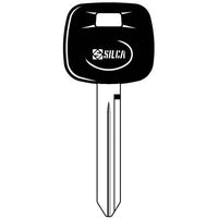 CHIAVE AUTO TOYOTA TOY47BP SILCA - ACCIAIO NICHELATO- 5 pezzi