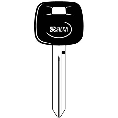 CHIAVE AUTO TOYOTA TOY47BP SILCA - ACCIAIO NICHELATO- 5 pezzi