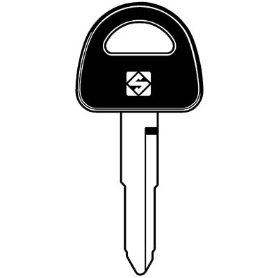 CHIAVE AUTO TOYOTA TOY4RCP SILCA - ACCIAIO NICHELATO- 5 pezzi