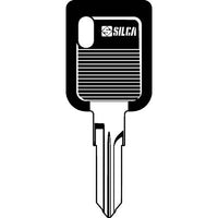 CHIAVE AUTO RENAULT VAC102DP SILCA - ACCIAIO NICHELATO- 5 pezzi