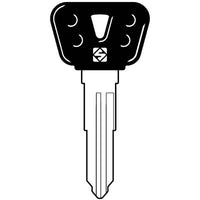 CHIAVE AUTO YAMAHA SUZUKI YH30BP SILCA - ACCIAIO NICHELATO- 5 pezzi