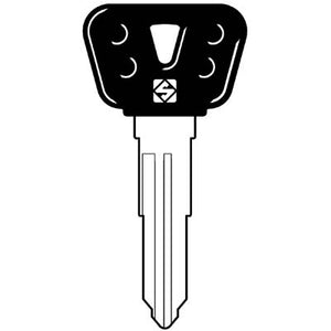 CHIAVE AUTO YAMAHA SUZUKI YH30RBP SILCA - ACCIAIO NICHELATO- 5 pezzi