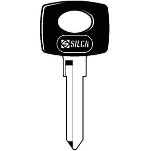 CHIAVE AUTO MERCEDES YM15P SILCA - ACCIAIO NICHELATO- 5 pezzi