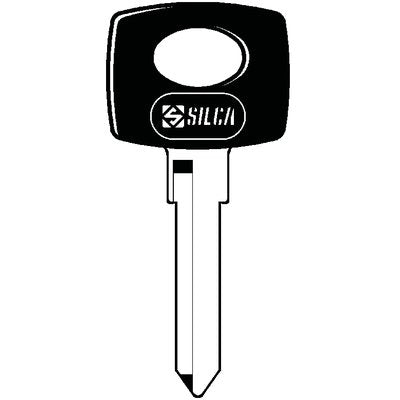 CHIAVE AUTO MERCEDES YM15P SILCA - ACCIAIO NICHELATO- 5 pezzi