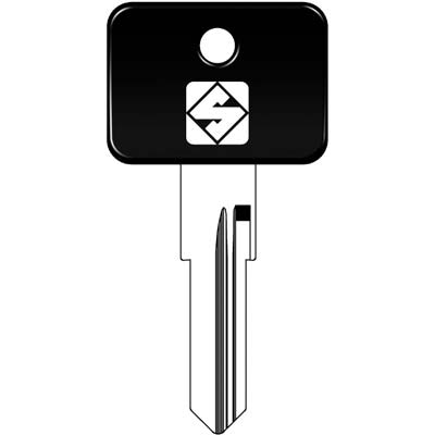 CHIAVE AUTO ZADI ZD18EP SILCA - OTTONE NICHELATO- 5 pezzi